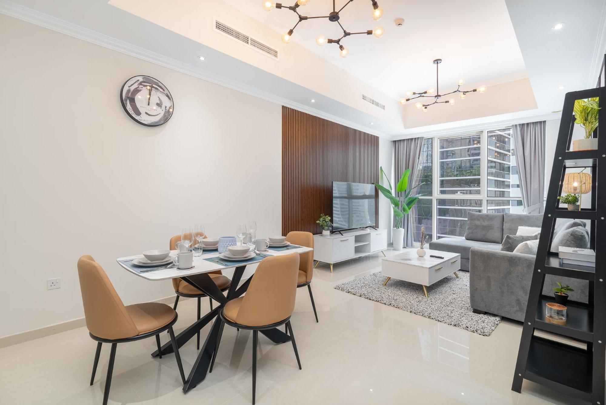 Heaven Crest Vacation Homes Downtown - Studio And 1 Bedroom Suites 2 Minute Walk To Dubai Mall And Burj Khalifa Екстериор снимка