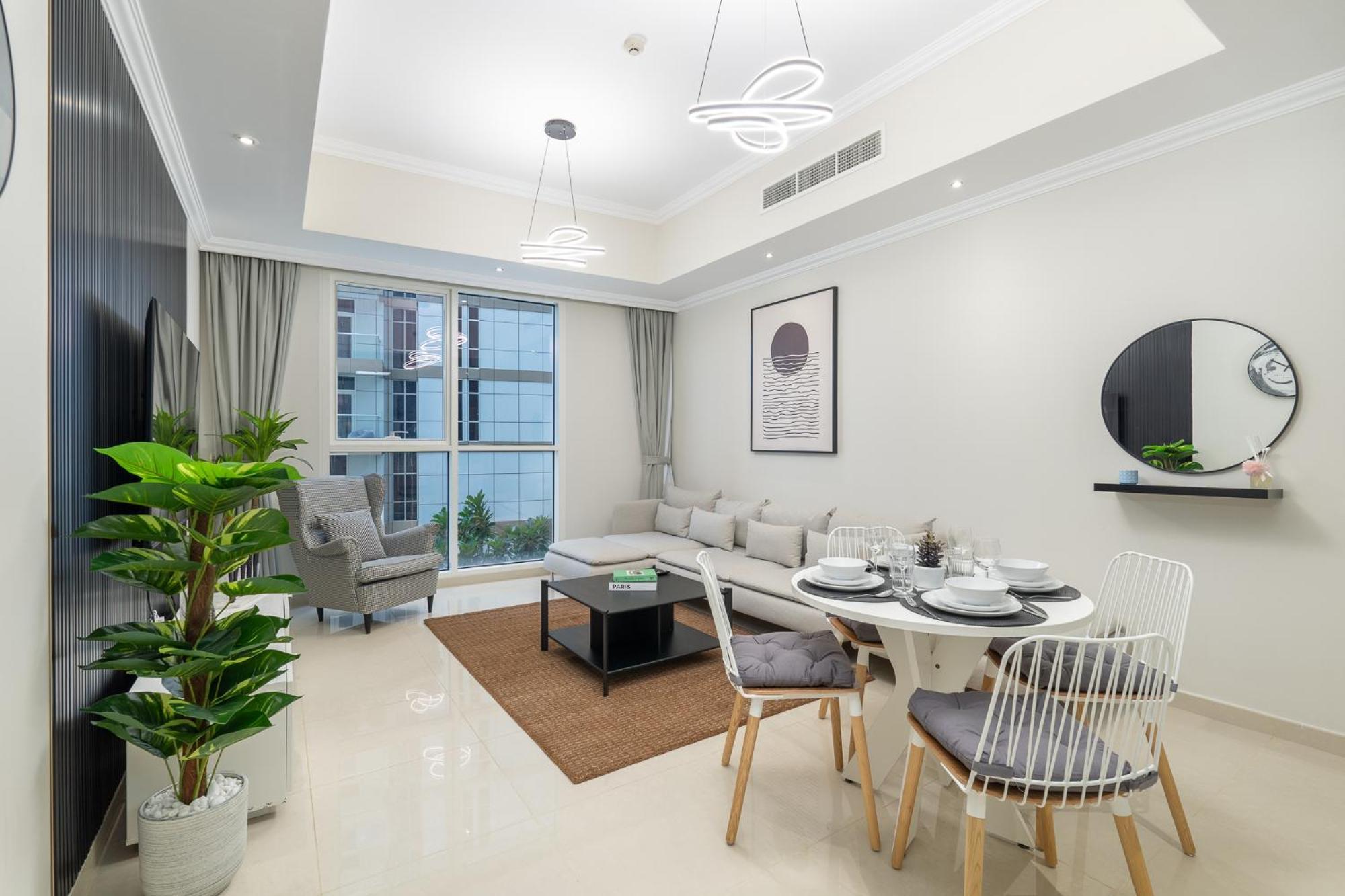 Heaven Crest Vacation Homes Downtown - Studio And 1 Bedroom Suites 2 Minute Walk To Dubai Mall And Burj Khalifa Екстериор снимка