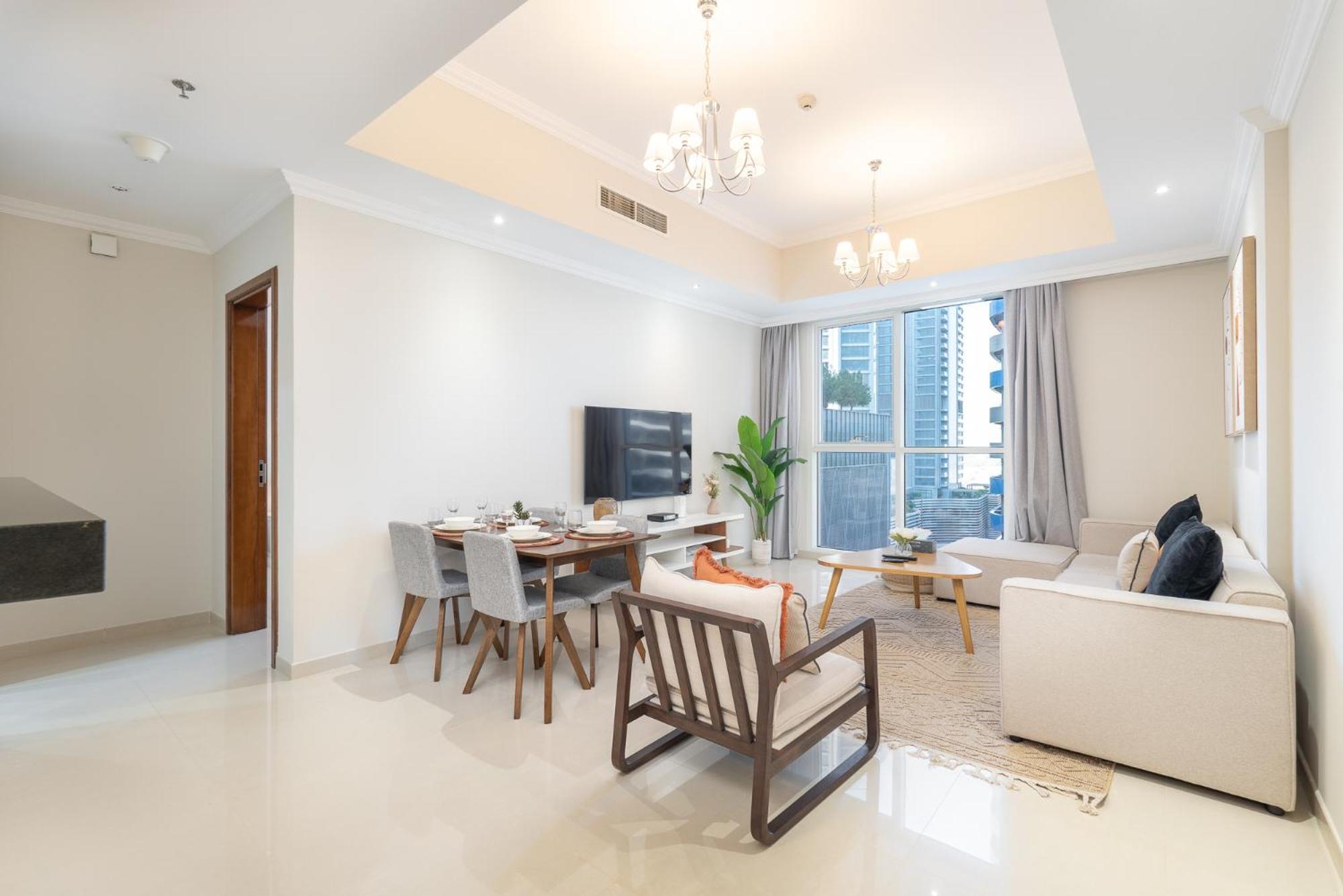 Heaven Crest Vacation Homes Downtown - Studio And 1 Bedroom Suites 2 Minute Walk To Dubai Mall And Burj Khalifa Екстериор снимка