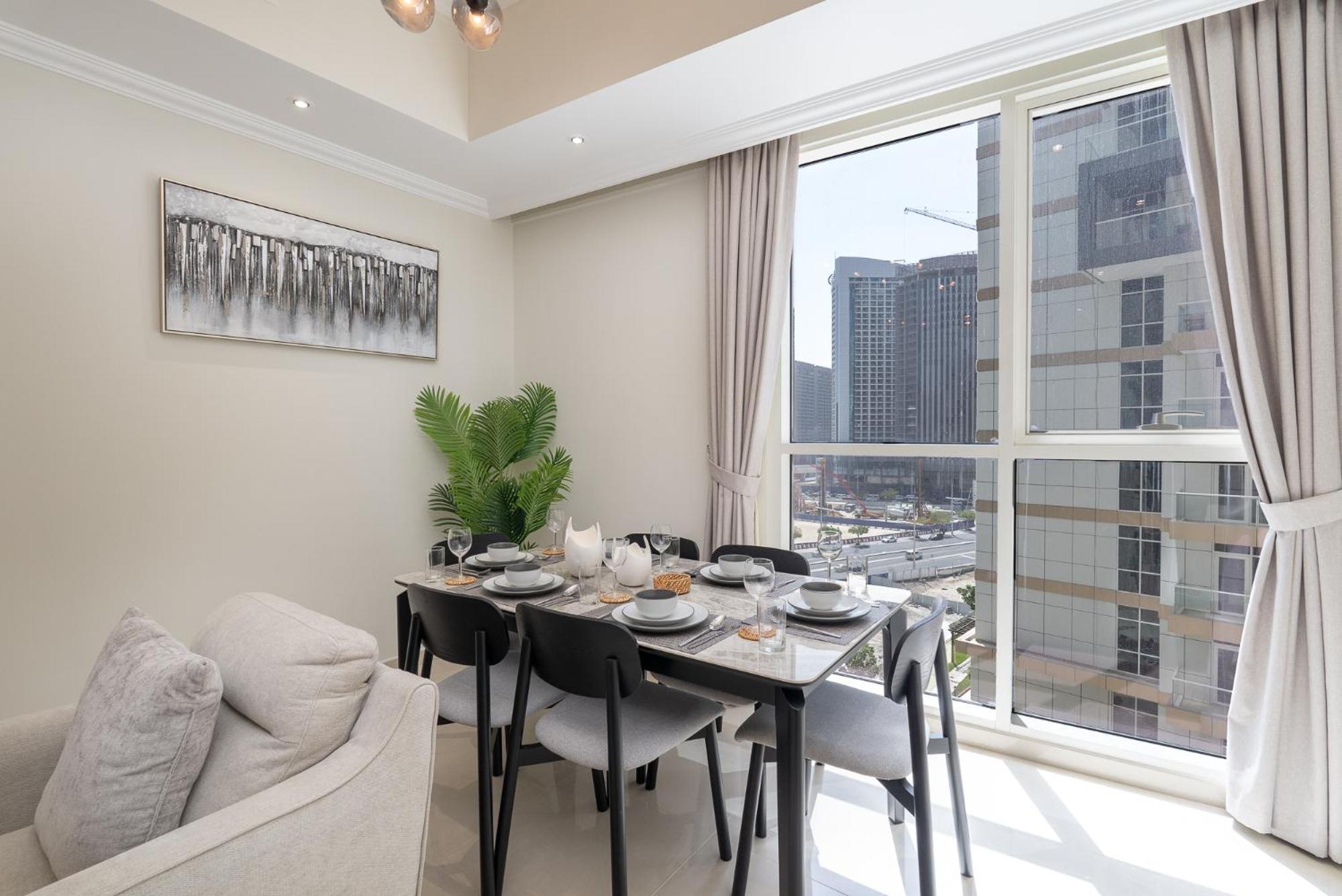 Heaven Crest Vacation Homes Downtown - Studio And 1 Bedroom Suites 2 Minute Walk To Dubai Mall And Burj Khalifa Екстериор снимка