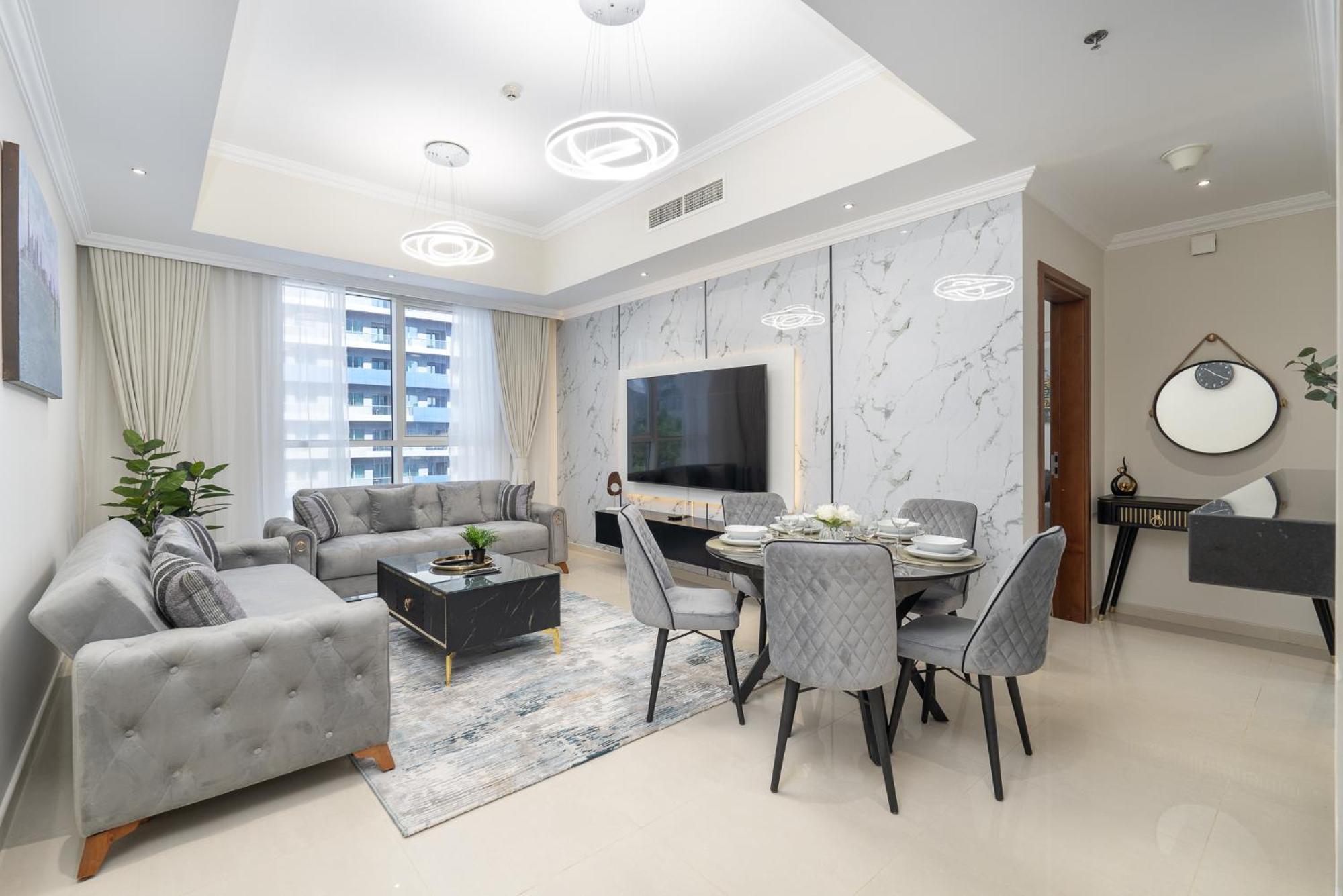 Heaven Crest Vacation Homes Downtown - Studio And 1 Bedroom Suites 2 Minute Walk To Dubai Mall And Burj Khalifa Екстериор снимка