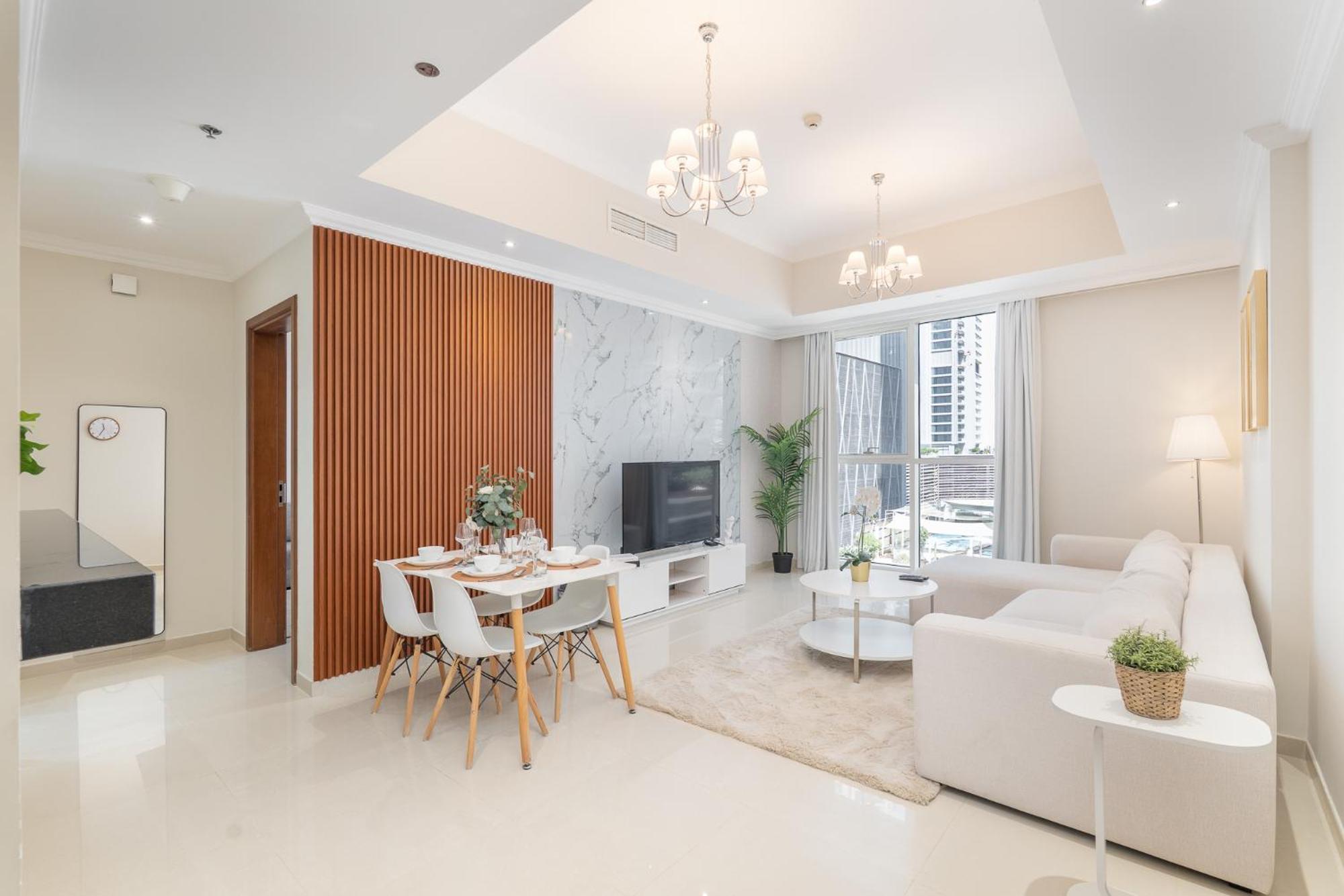 Heaven Crest Vacation Homes Downtown - Studio And 1 Bedroom Suites 2 Minute Walk To Dubai Mall And Burj Khalifa Екстериор снимка