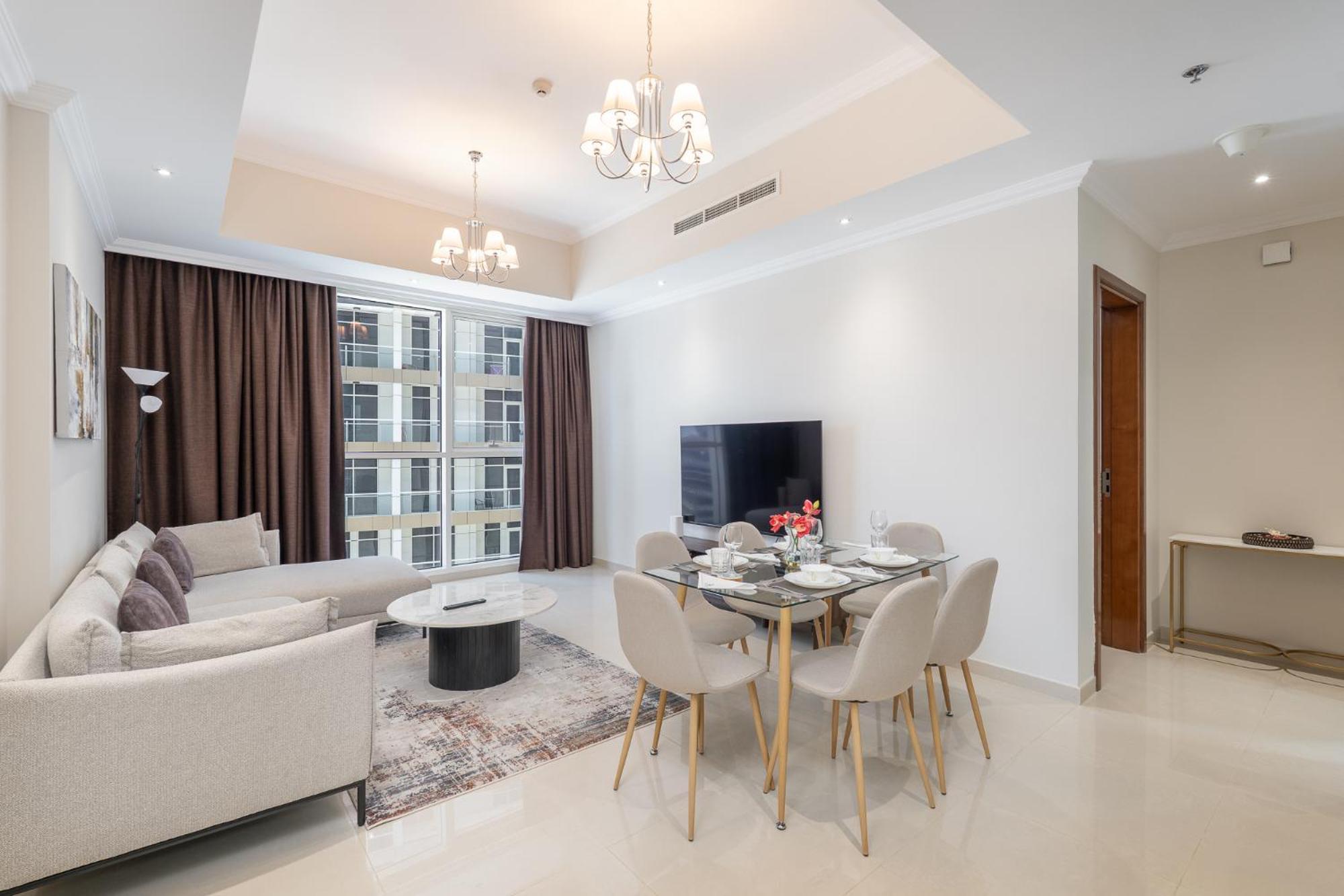 Heaven Crest Vacation Homes Downtown - Studio And 1 Bedroom Suites 2 Minute Walk To Dubai Mall And Burj Khalifa Екстериор снимка